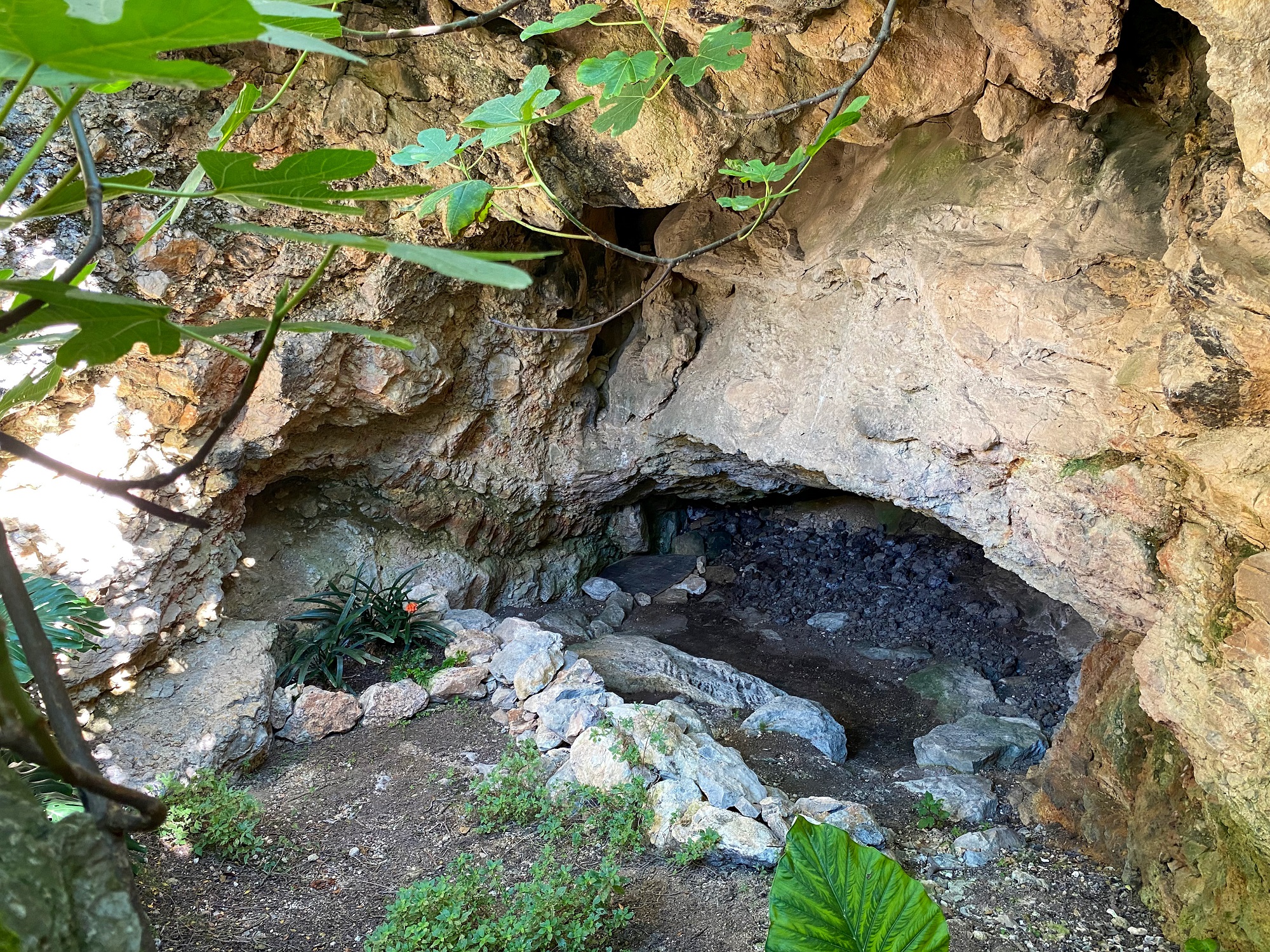 Entrada de la cueva